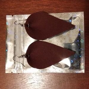 Brown earrings
